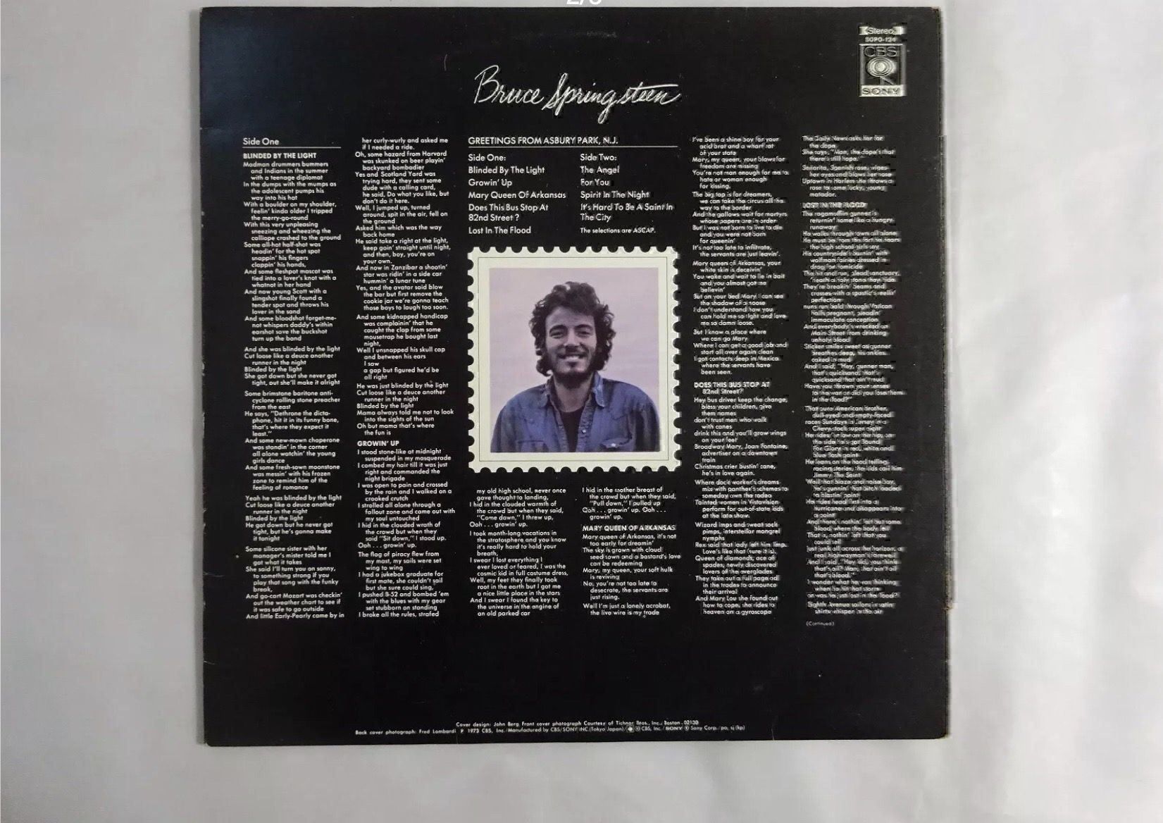 Dischi in vinile: B.Springsteen Greetings From Asbury – Usato da Le Lignon venduto da Aladdin67 2