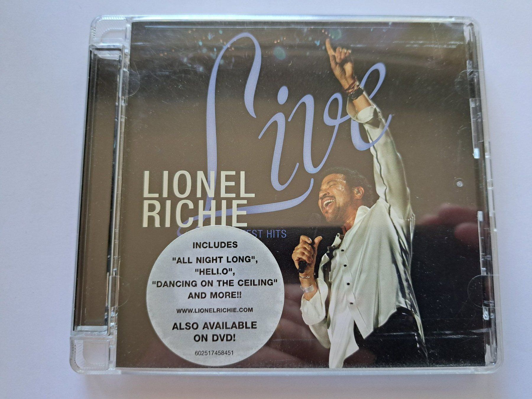 CDs: CD Lionel Ritchie - Live  – Gebraucht aus Pully von bro_n52j