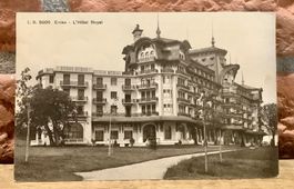 L'HÔTEL ROYAL - Evian - Lac Leman - Werbe AK - Frankreich