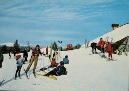 St. Cergue CUVALOUP Arrivée du Chat des Neiges - Pistenraupe