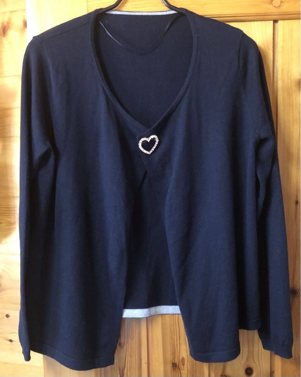 Giacche: CARDIGAN marine, Gr.L – Usato da Mühlebach (Goms) venduto da chr_q6d8