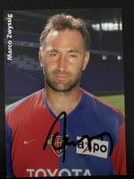 Autogrammkarte Marco Zwyssig FC Basel signiert guter Zustand