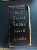 Antike Faltkamera No.1 Kodak Pocket Series II