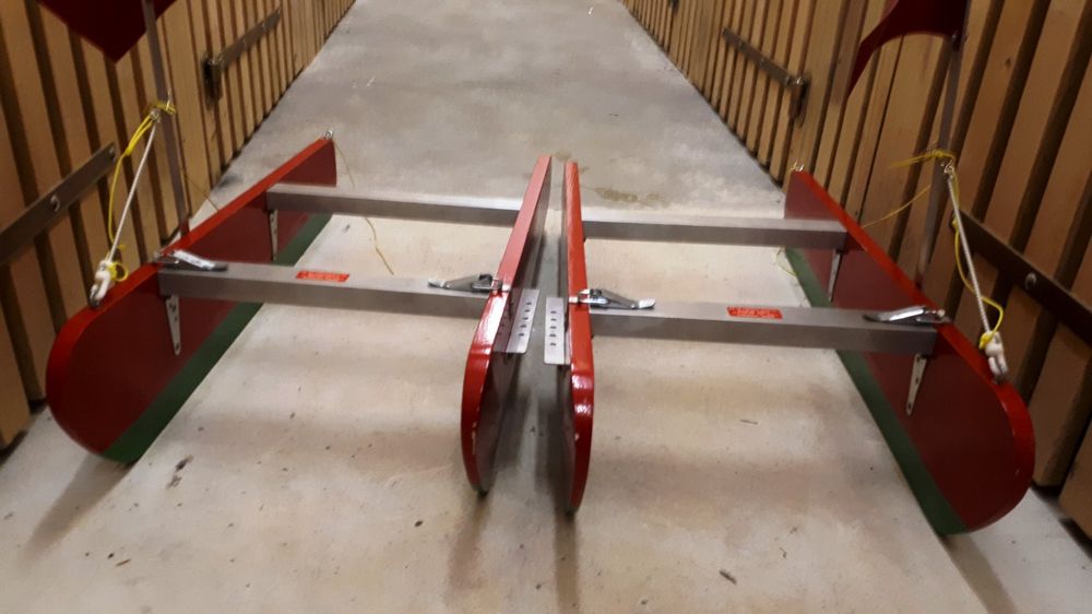 Paire De Raboteuses Latérales Off Shore OR-12 Pour Pêche à La Traîne - Jaune - Neuf