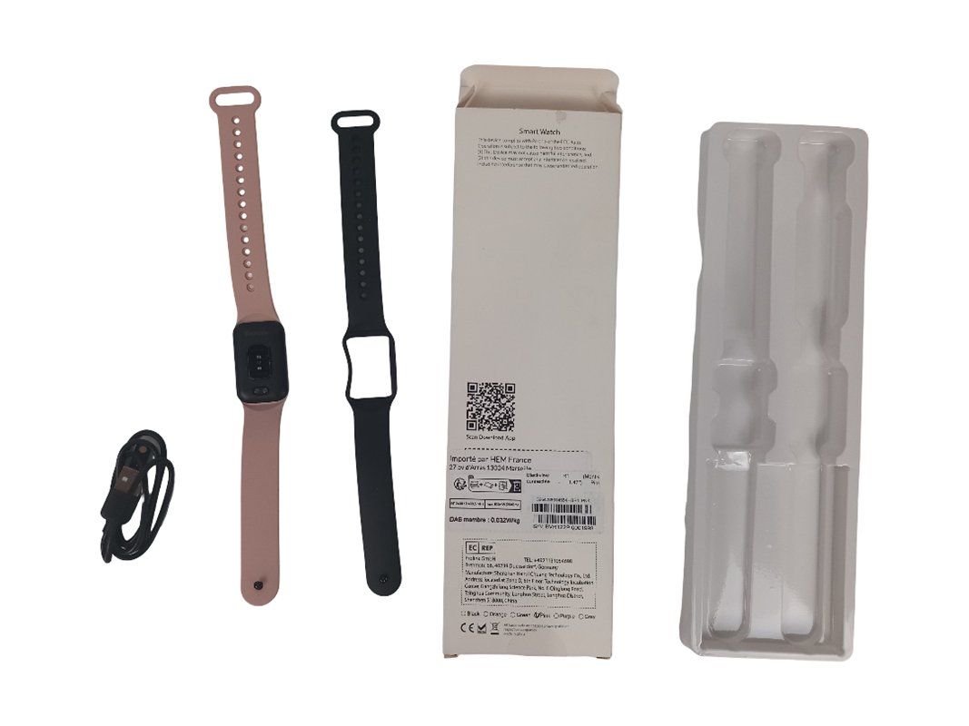 Smart Smartwatch: BLACKVIEW R1 Smartwatch Pink – Nuovo (secondo la descrizione) da Hünenberg venduto da Restwert_Zug 3