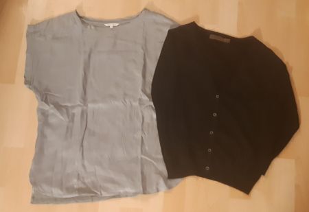 Damen Bluse+Jacke, Gr. S/36, Marke: YAYA WOMEN+CORTEFIEL