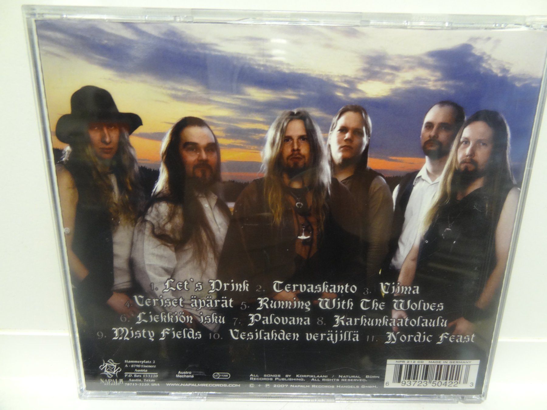 CD: Korpiklaani – Tervaskanto – Usato da luzern venduto da musicandart 1
