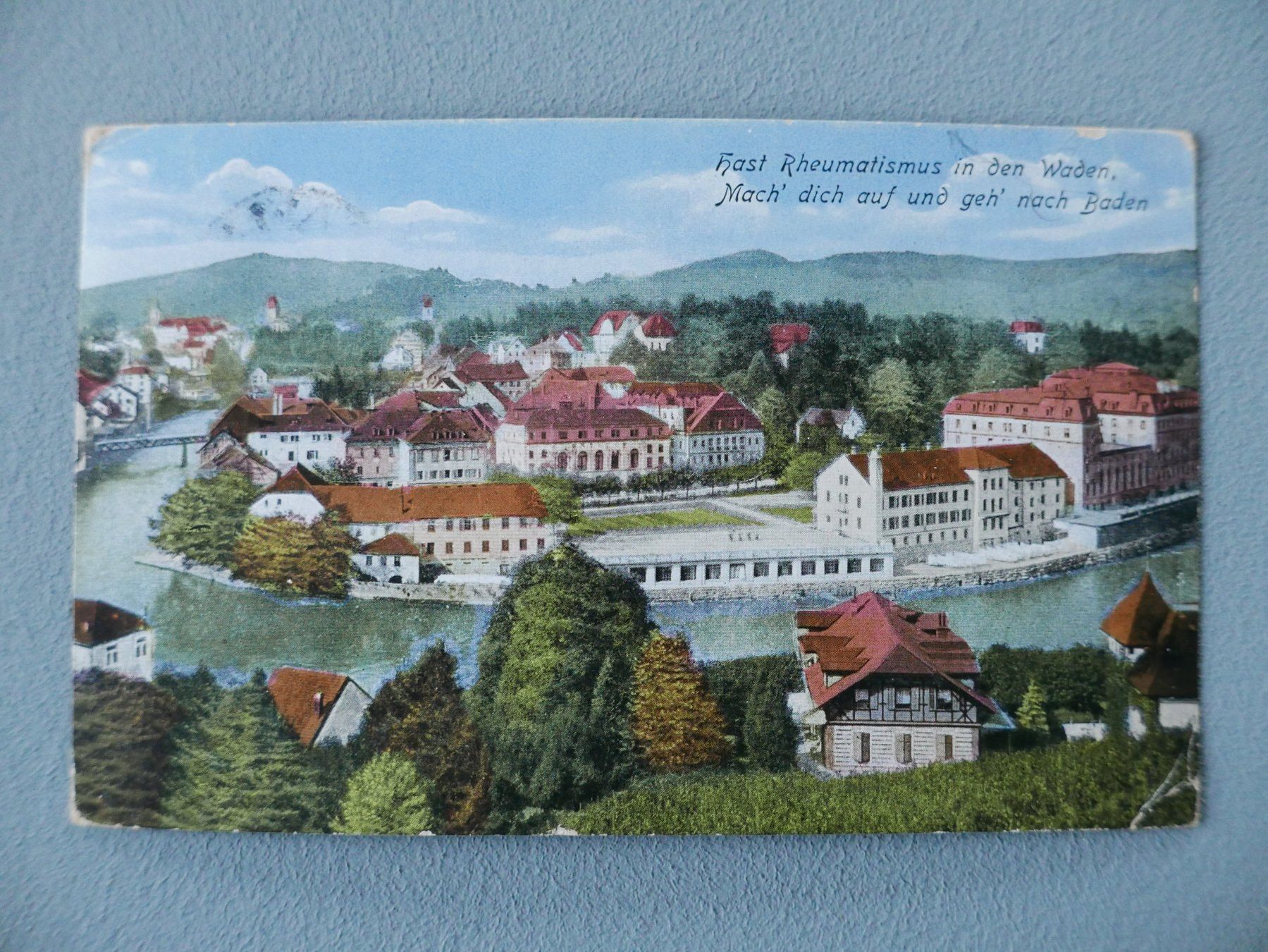 Cartes postales: ANTIKE ANSICHTSKARTEN BADEN AARGAU – D'occasion à Balgach par Zwischenraum 2