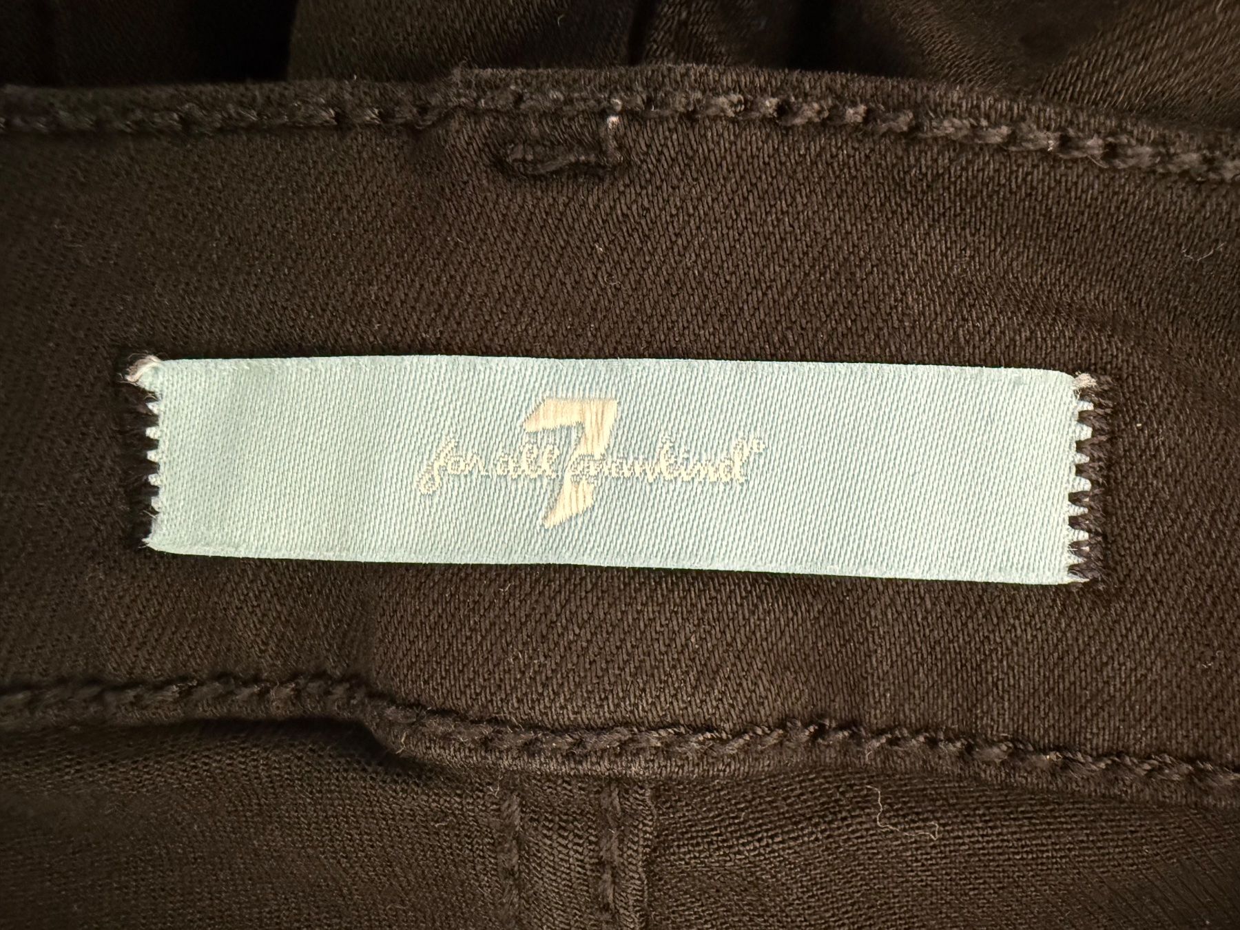 Mankind Jeans: 7 For All Mankind Jeans W32 Schwarz Bootcut – Gebraucht aus Basel von Rouge. 6
