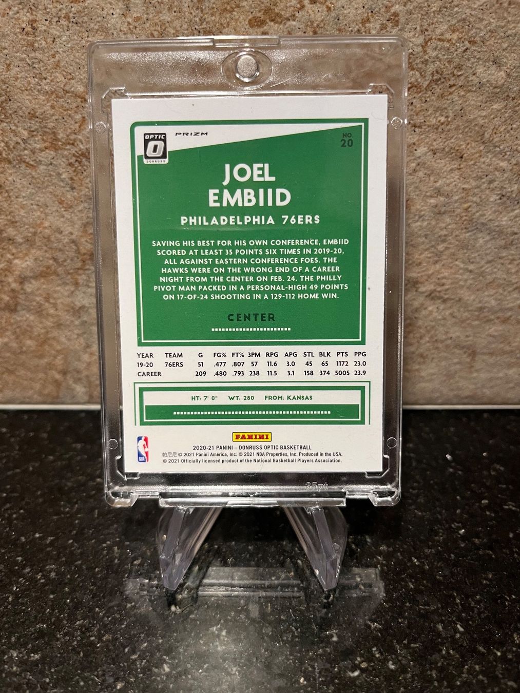 Nba Carte collezionabili: NBA Joel Embiid Gold Wave Prizm – Usato da Moudon venduto da AndreSR89 1