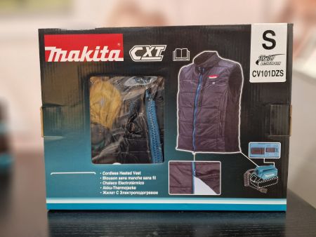 Makita Akku-Thermoweste CXT 12 V max. – 3 Heizstufen – NEU