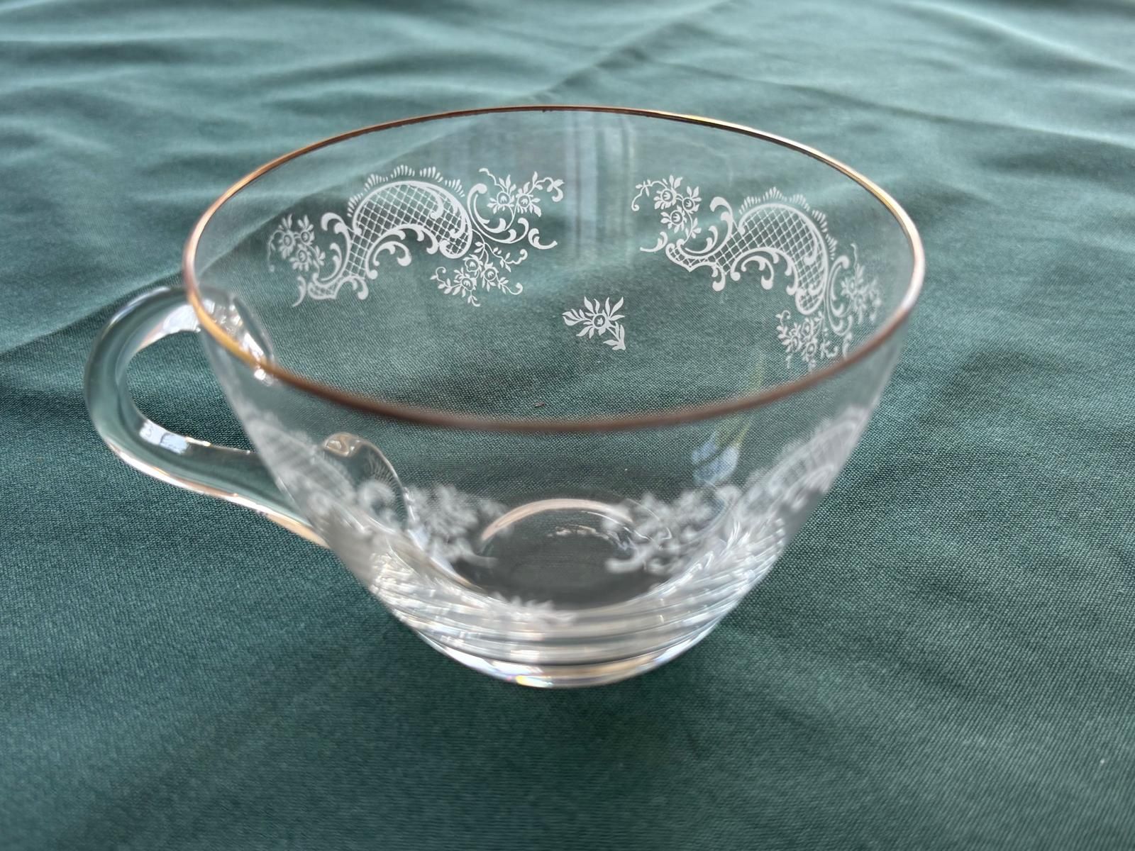 Tazze: 6 Vintage Teetassen mit Goldrand – Usato da Bubikon venduto da lontalk