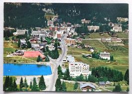 Crans-sur-Sierre, 1500 m, vue aérienne