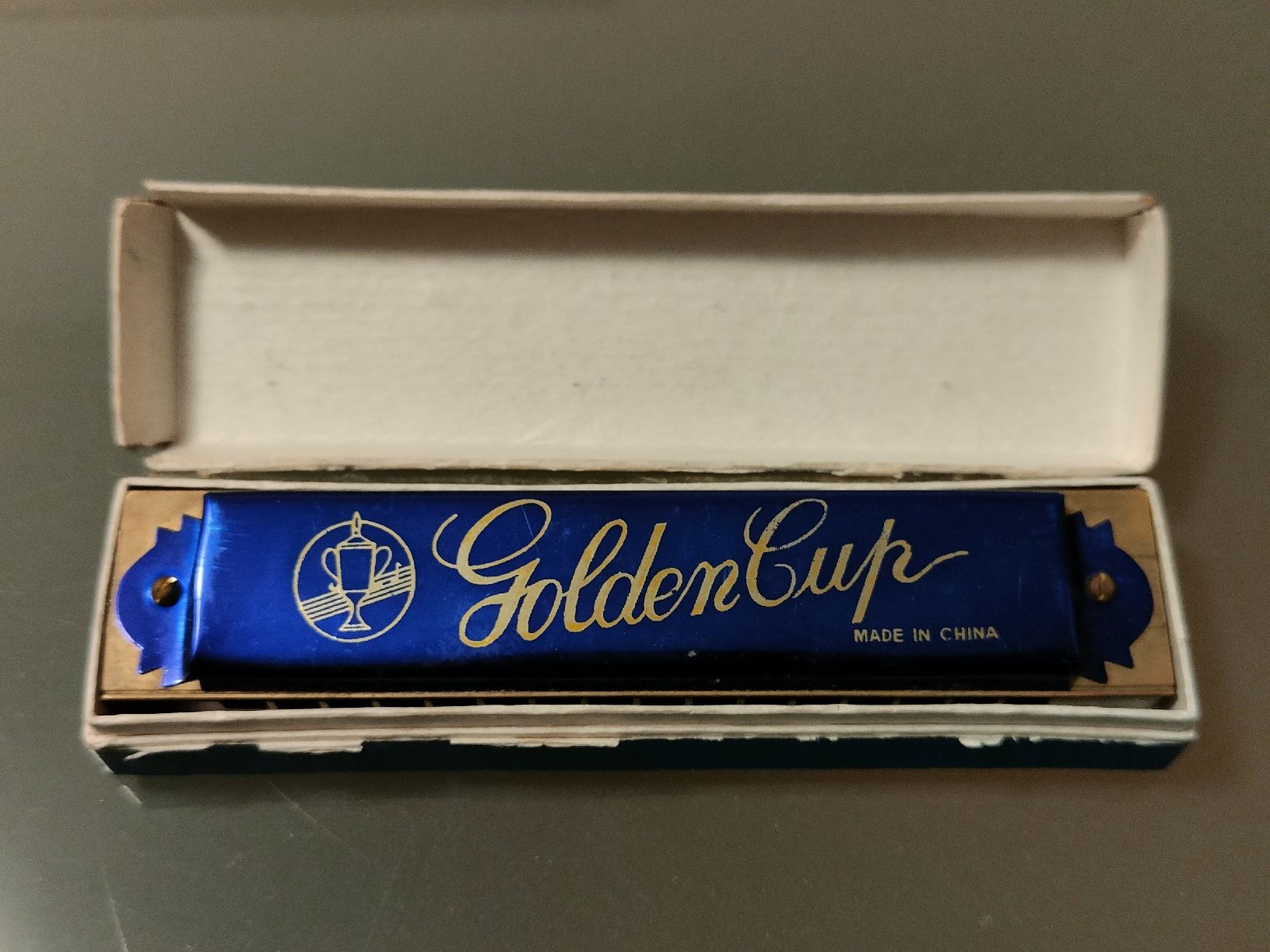 Vintage Strumenti musicali: Harmonica vintage Golden Cup – Usato da Massagno venduto da Massimo037 1