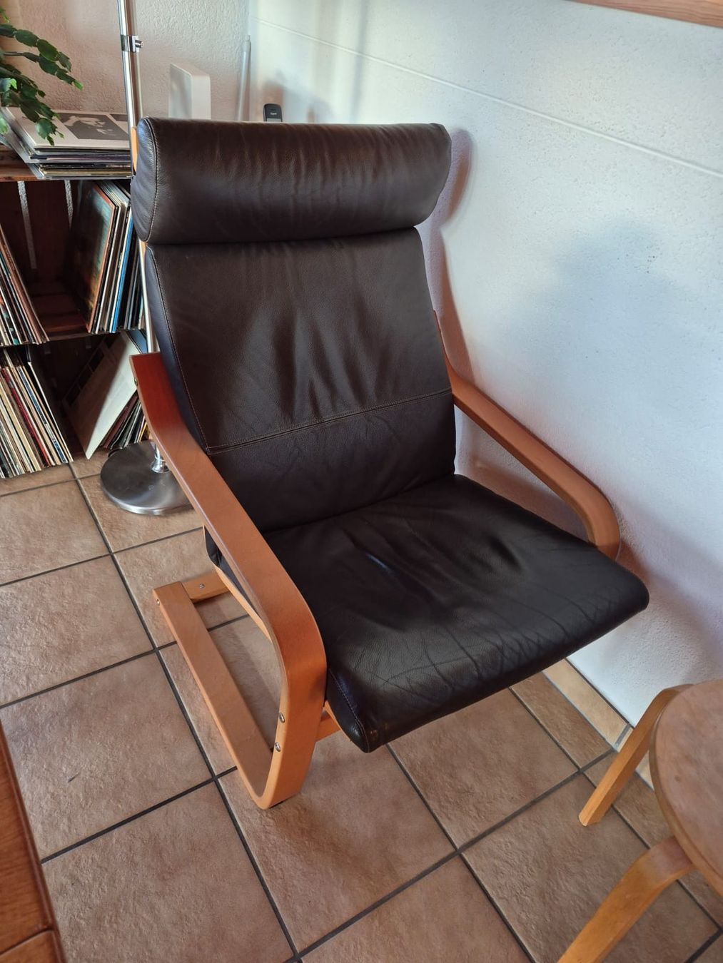 Ikea Poltrone: Freischwingerstuhl Leder  – Usato da Kerzers venduto da pet_w2sd 1