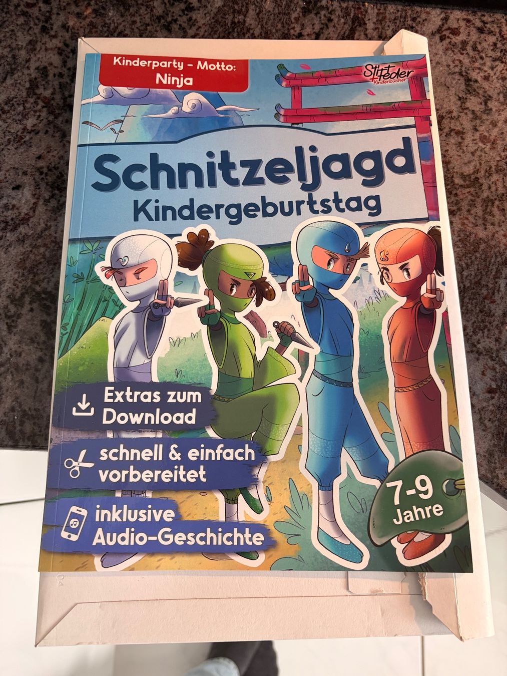 Libri: Schnitzeljagd Kindergeburtstag – Nuovo e nell'imballaggio originale da Büetigen venduto da Mi.Re12