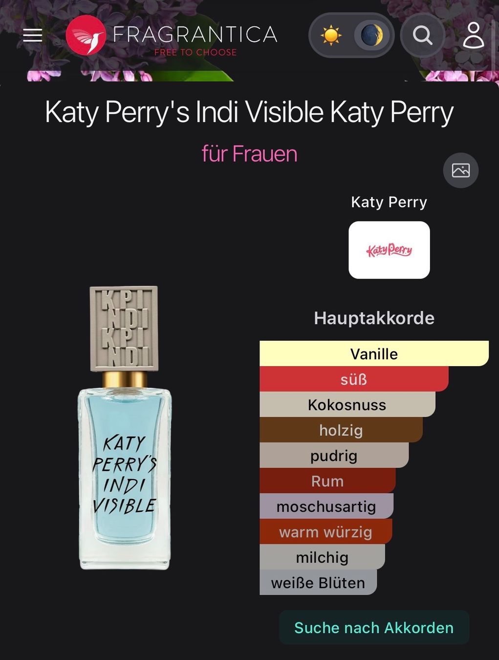 Parfum & Eau de Toilette: Katy Perry's Indi Visible EDP 5ml. Abfüllung – Gebraucht aus Zürich von deruja 2