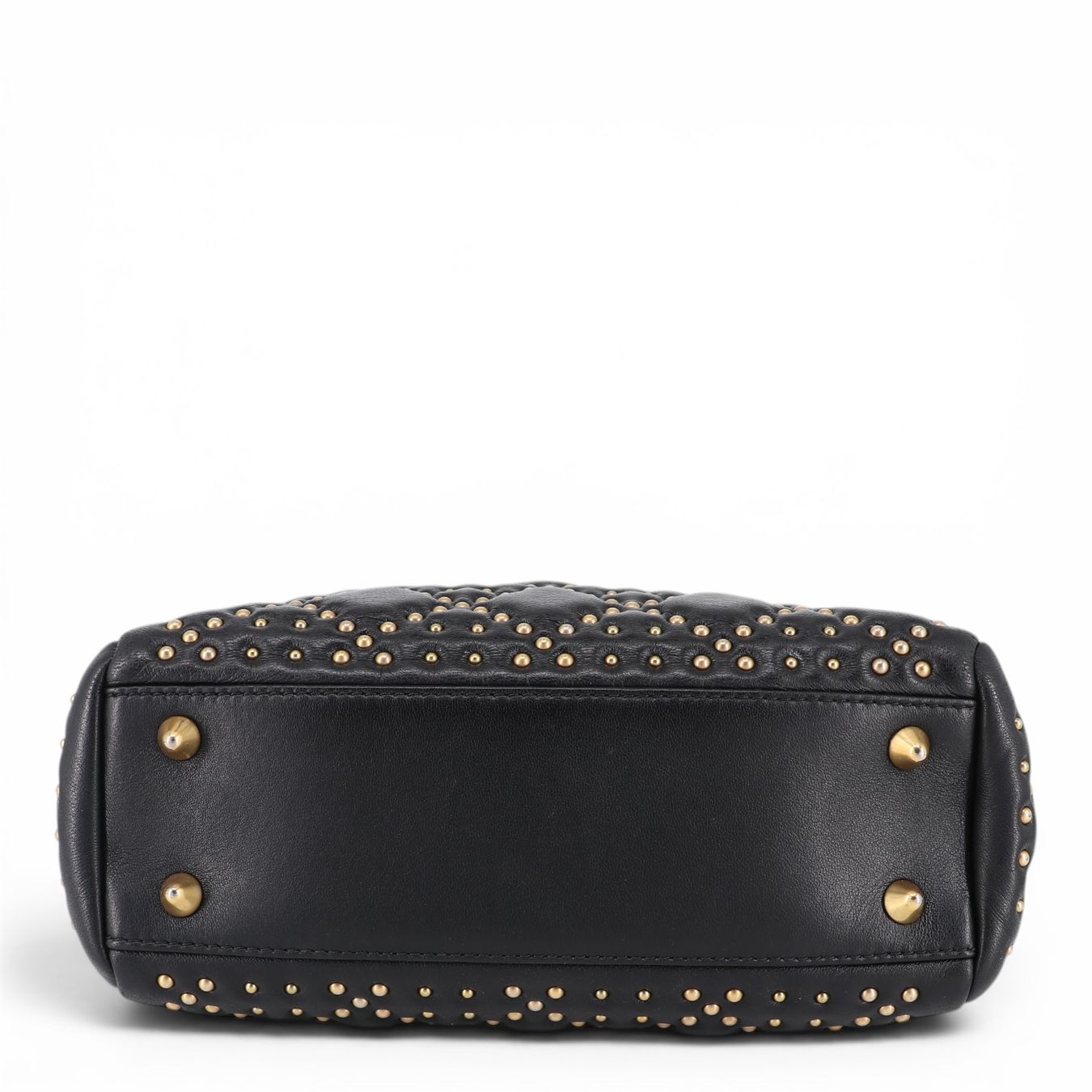 Dior Taschen für Damen: Dior Lady Dior Small Stud schwarz GHW – Gebraucht aus Binningen von Designerlabels 5
