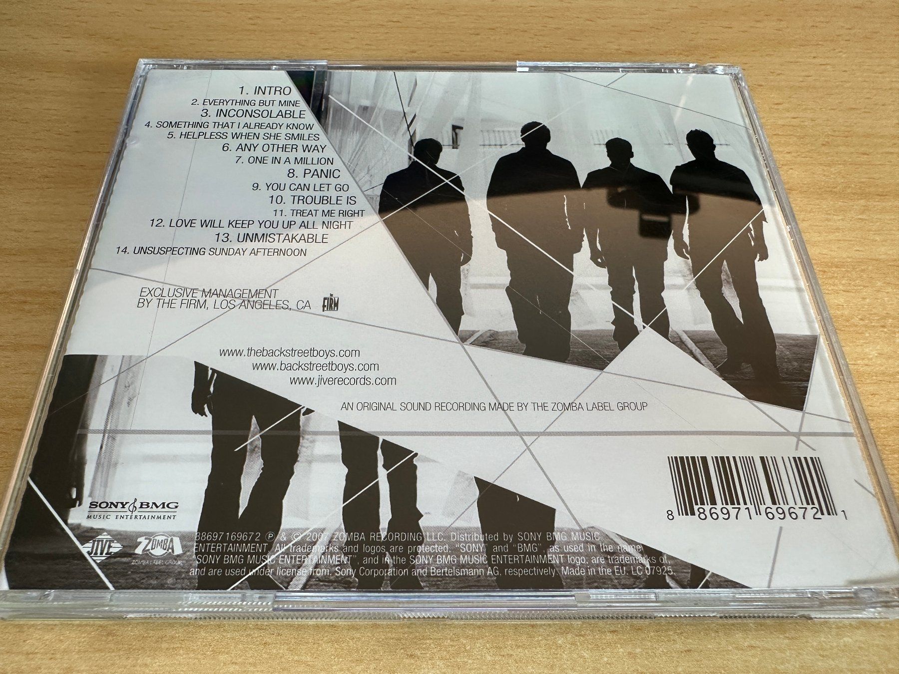 CDs: Backstreet Boys – Unbreakable – Gebraucht aus Rikon im Tösstal von Alpenmutz 1