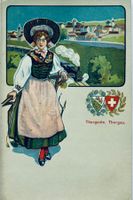 Thurgau, Tracht, Litho