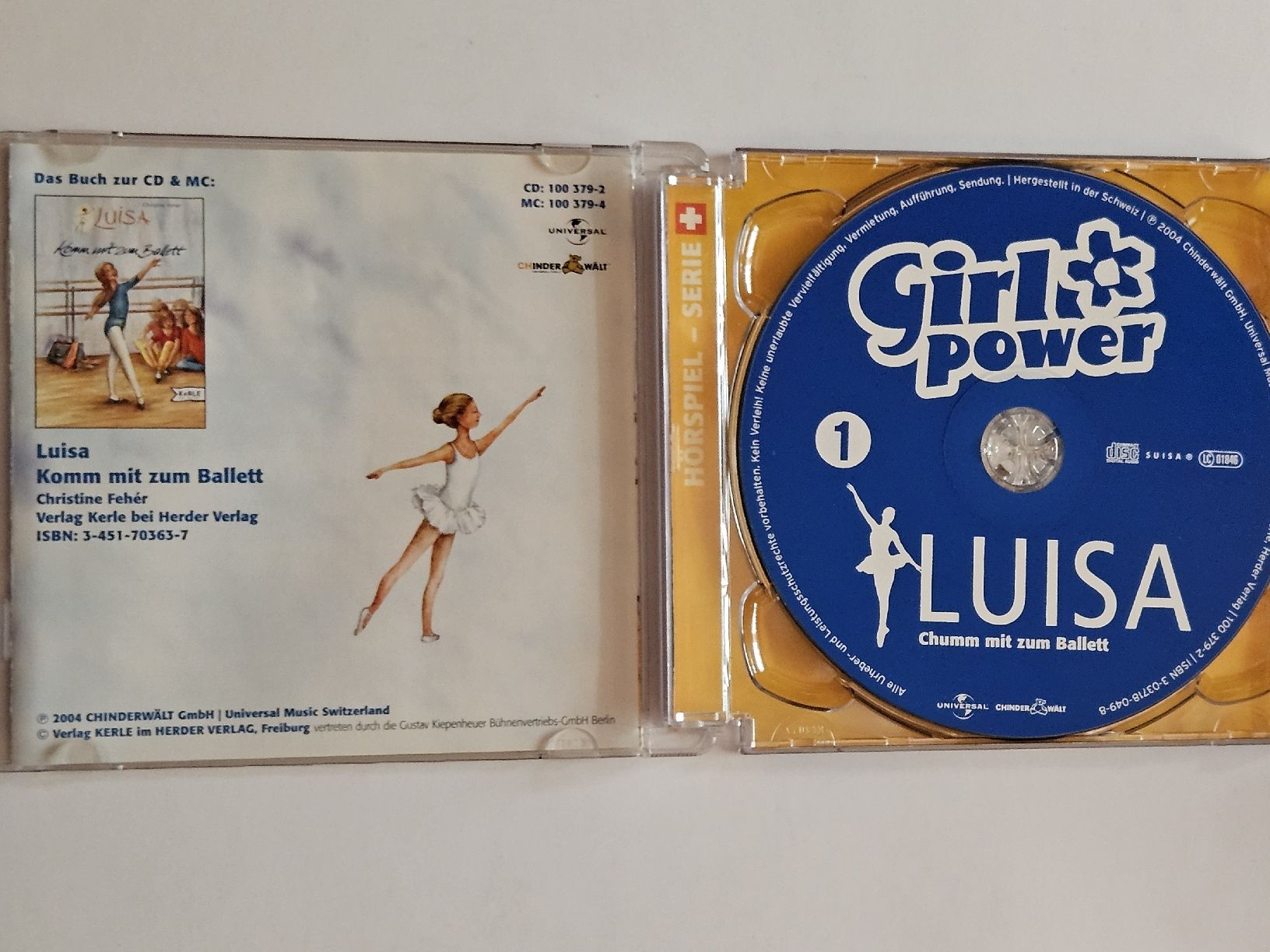 CD: Luisa - Chumm mit ins Ballet / CD #WT18 – Usato da Oberdorf BL venduto da BaldenEagle 1