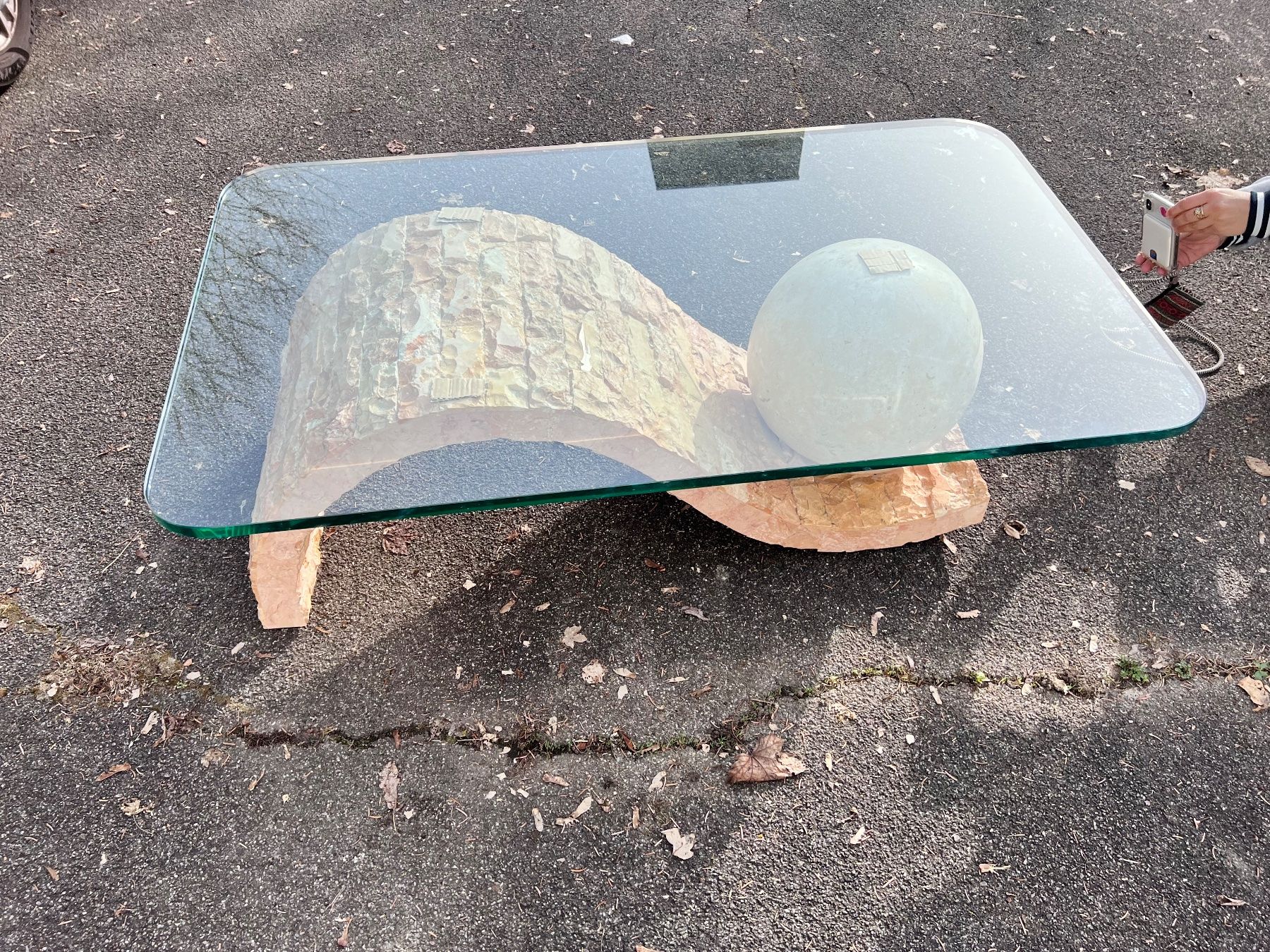 Tavoli: Couchtisch mit massiver Glasplatte – Usato da Unterengstringen venduto da 2bConsulting 5
