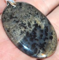 Anhänger L-4544 – Dendriten Opal – ca. 42x30mm