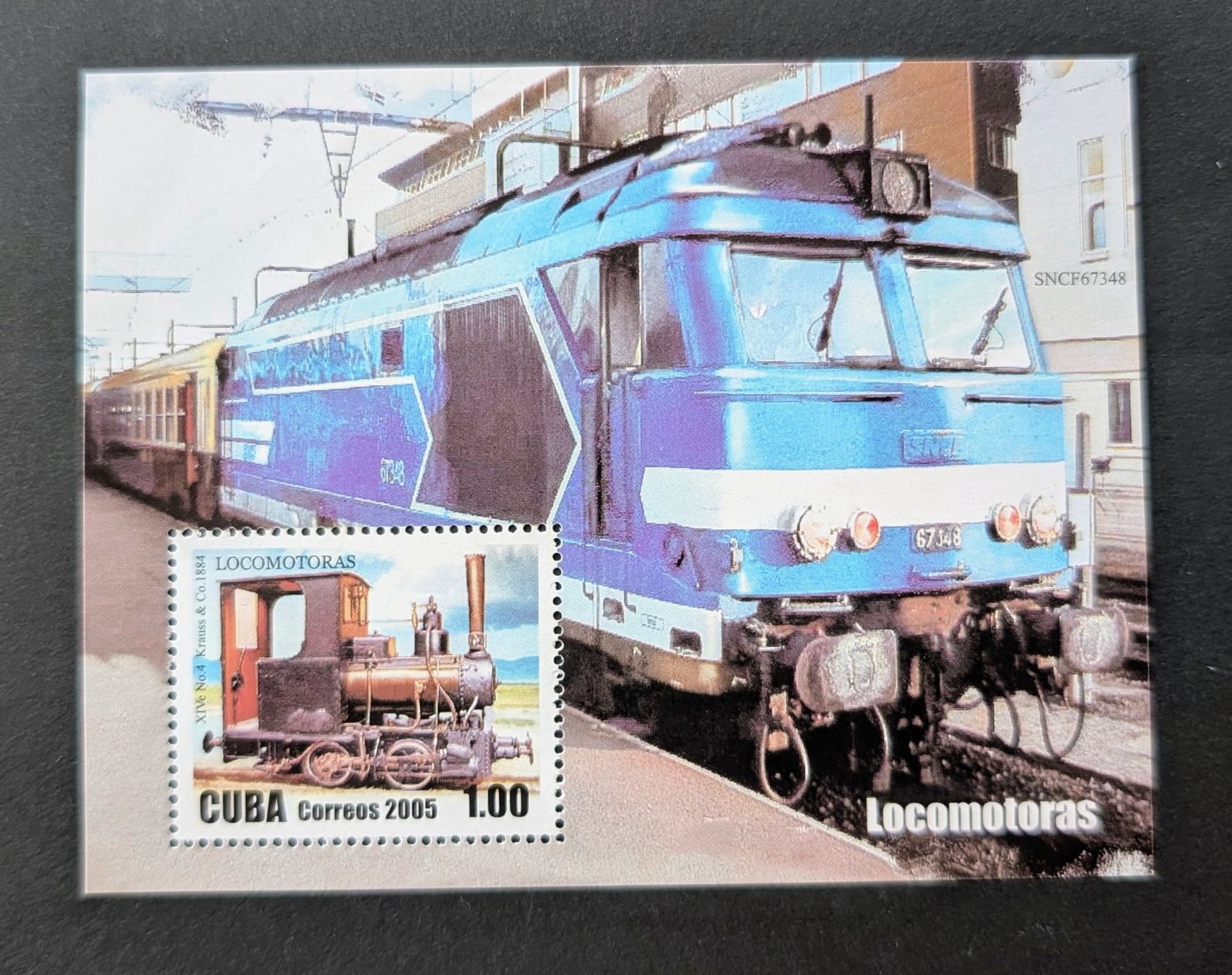 Tutti i francobolli: Kuba-Block Eisenbahnmotive ** – Nuovo e nell'imballaggio originale da Hittnau venduto da stamps_and_coins