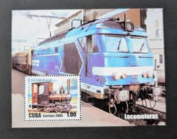 Kuba-Block Eisenbahnmotive **