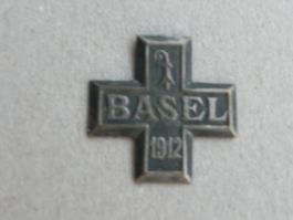 Abzeichen Eidg. Turnfest Sport Basel BS 1912 Turnkreuz