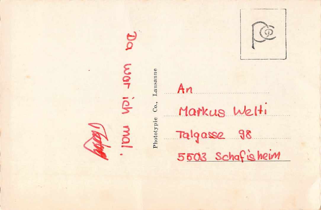Cartoline postali: Souvenir de CHEXBRES 1930 – Usato da Winterthur venduto da SchatzchischtliWinti 1
