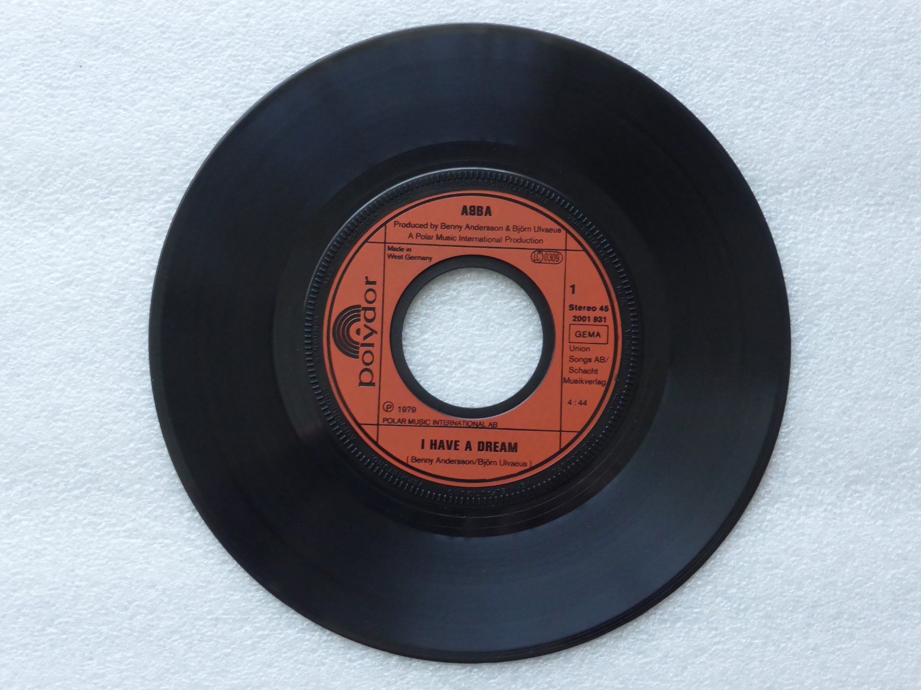 Schallplatten: Vinyl Single   ABBA – Gebraucht aus Küssnacht am Rigi von Mondkinder 1
