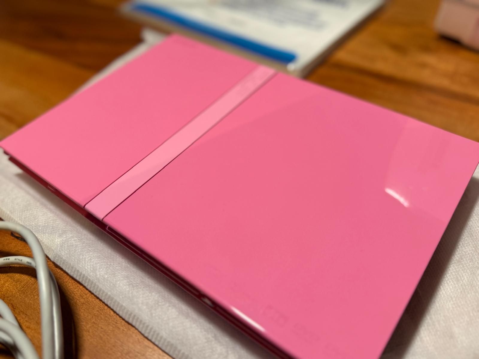 Sony Console: PS2 Slim Pink mit Karton – Usato da Neuhausen venduto da sou_t9p8 1