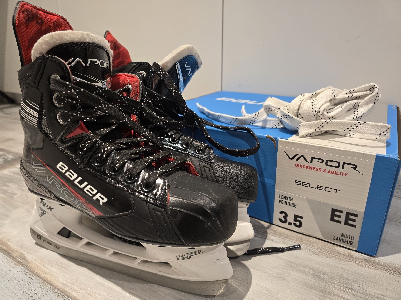 Bauer Pattini da ghiaccio: Bauer vapor select EE – Nuovo (secondo la descrizione) da vallon venduto da Djsubway 1