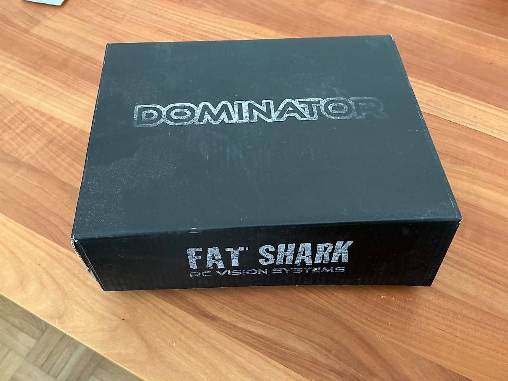 Modellismo RC: Dominator FAT SHARK RC vision systems, Flugbrille – Usato da Basel venduto da lau5