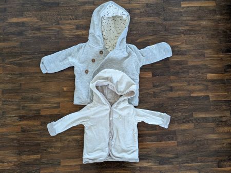 Süsses Baby Jacken Set, Grössen 56 und 62