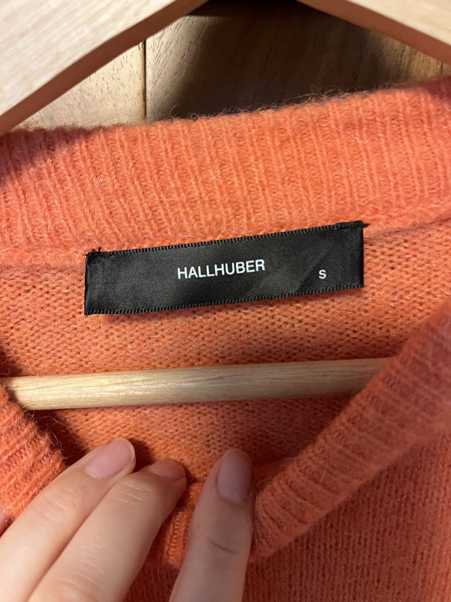 Hallhuber Maglioni & Felpe: Hallhuber Pullover Gr. S, lachs, Wolle – Usato da Rotkreuz venduto da zisii 3