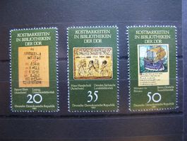 DDR 1981 Kostbarkeiten Bibliothek **