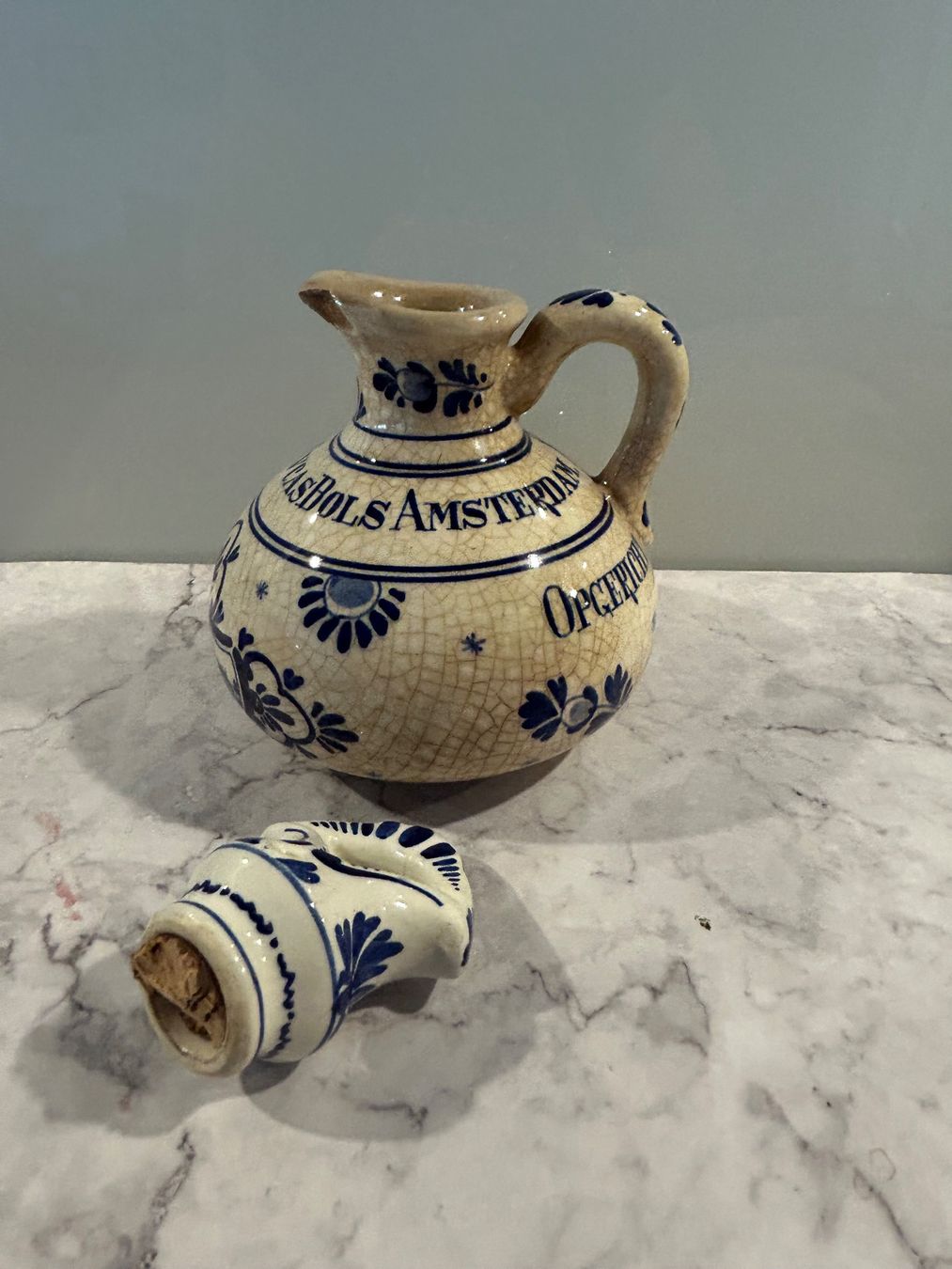 Caraffe: Delfter Flasche Genever-Krug Delft Krug – Usato da Basel venduto da toy_t8bb 4