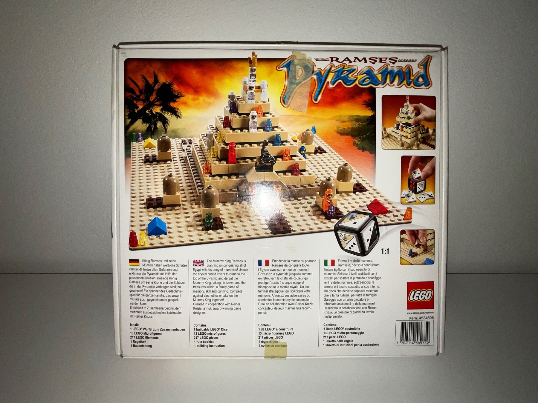 Lego Kit di costruzioni: LEGO Games Ramses Pyramid 3843 Lego – Usato da Vaduz venduto da NotNeeded 6