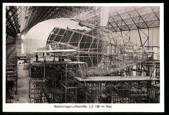 Fotografie & Manifesti: Fotografie Nachkriegs-Luftschiffe: LZ 12 – Usato da Berlin venduto da bartko-reher