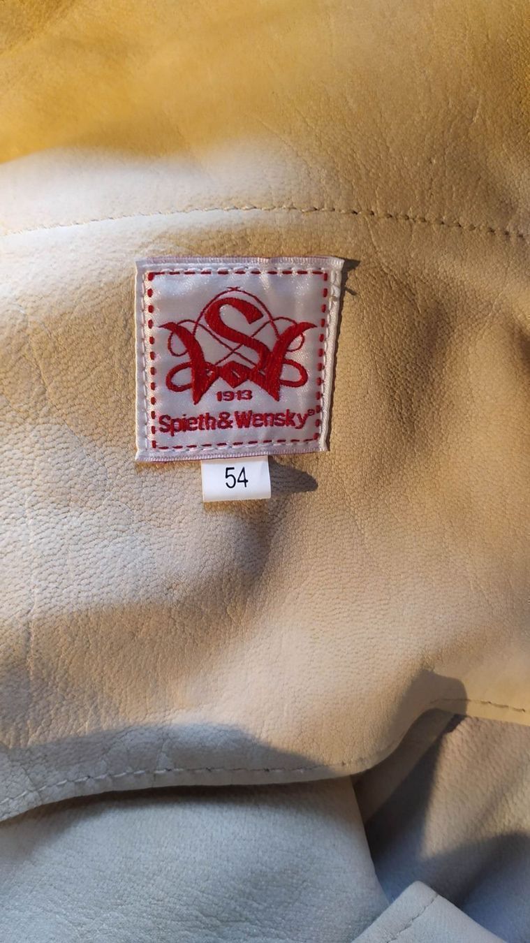 Hosen: Oktoberfest Lederhose, beige, Grösse 54 – Neu und originalverpackt aus Meggen von dakima 5