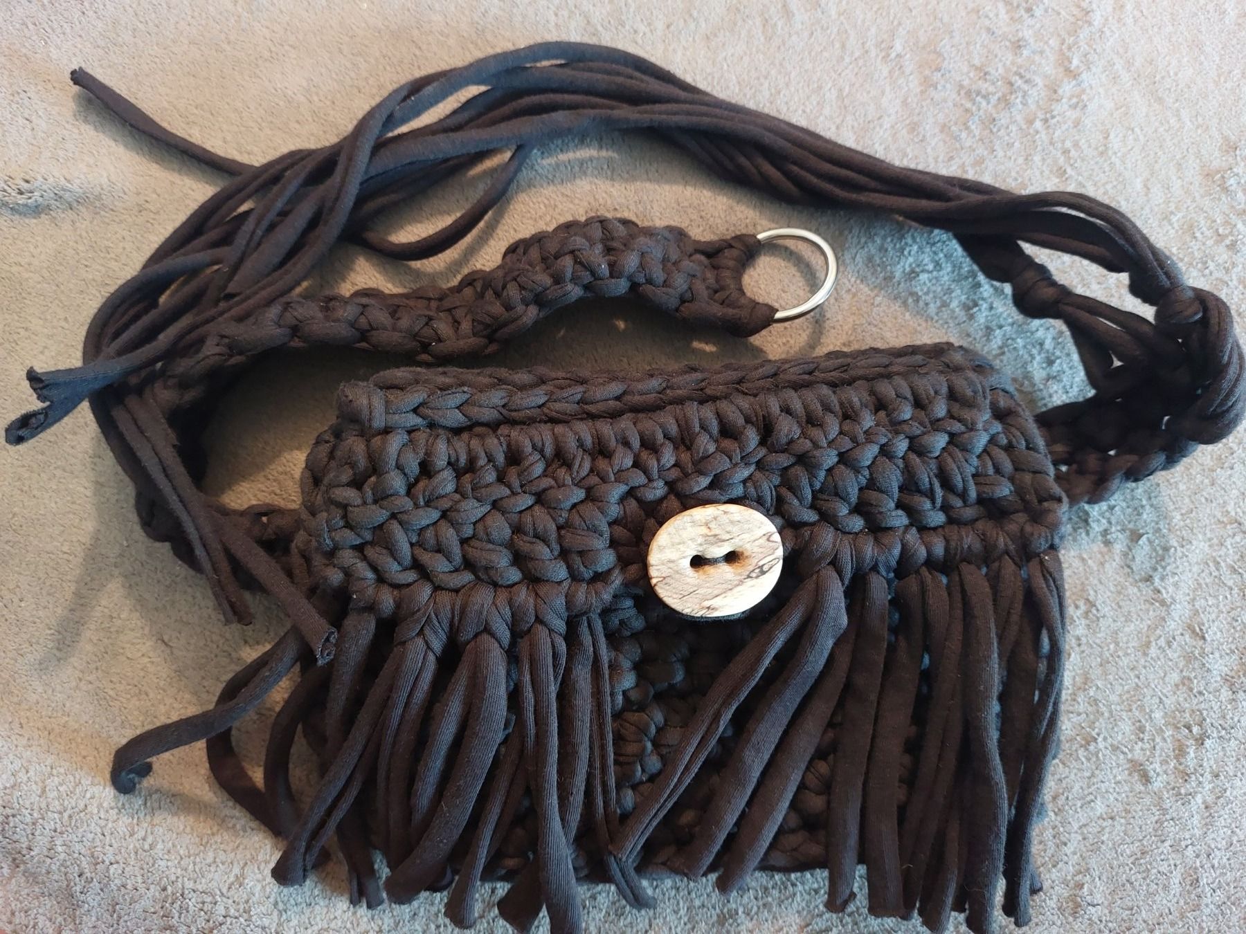 Borse da donna: Macramee Damen Gürteltasche - Unikat 22x15cm – Nuovo (secondo la descrizione) da Eglisau venduto da zti_96kb 4