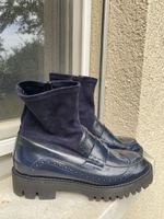 Truman's Stiefeletten, dunkelblau, leder, Grösse 41