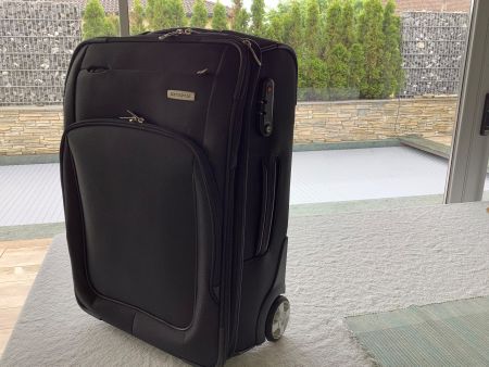 Samsonite Rollkoffer Schwarz Guter Zustand Sommerreise ✈️