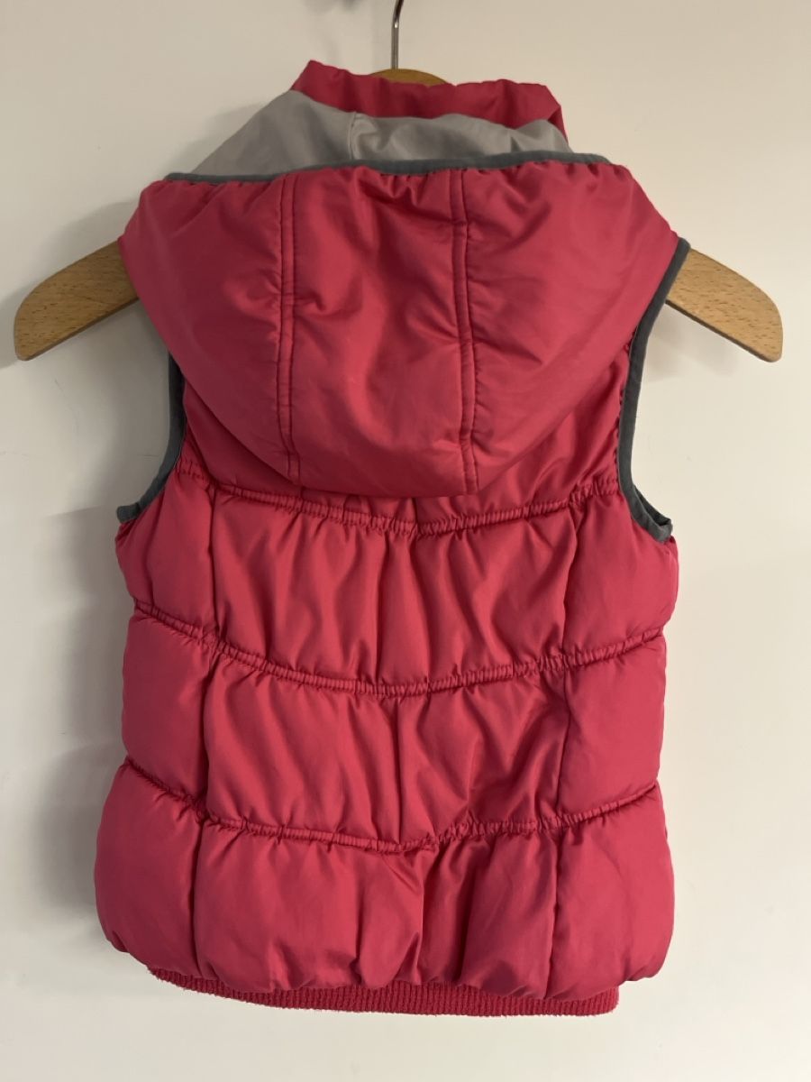 C&A Altro abbigliamento per bambina: Palomino Steppweste Gr. 128 Mädchen Pink/Grau – Usato da Aarau venduto da SCH_EV 1