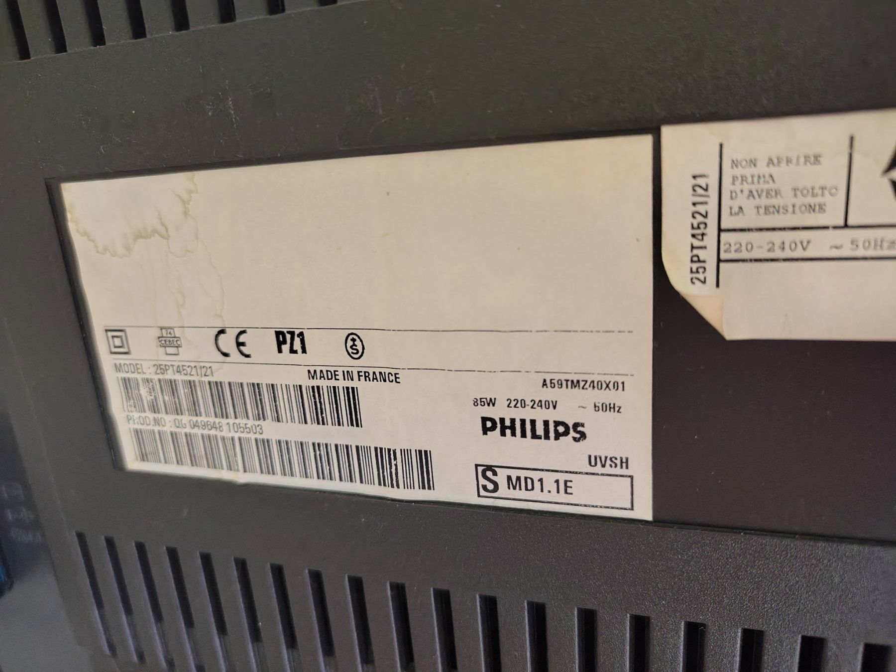 Philips Fernseher: Vintage Fernseher Philips – Gebraucht aus Ostermundigen von janaana 1