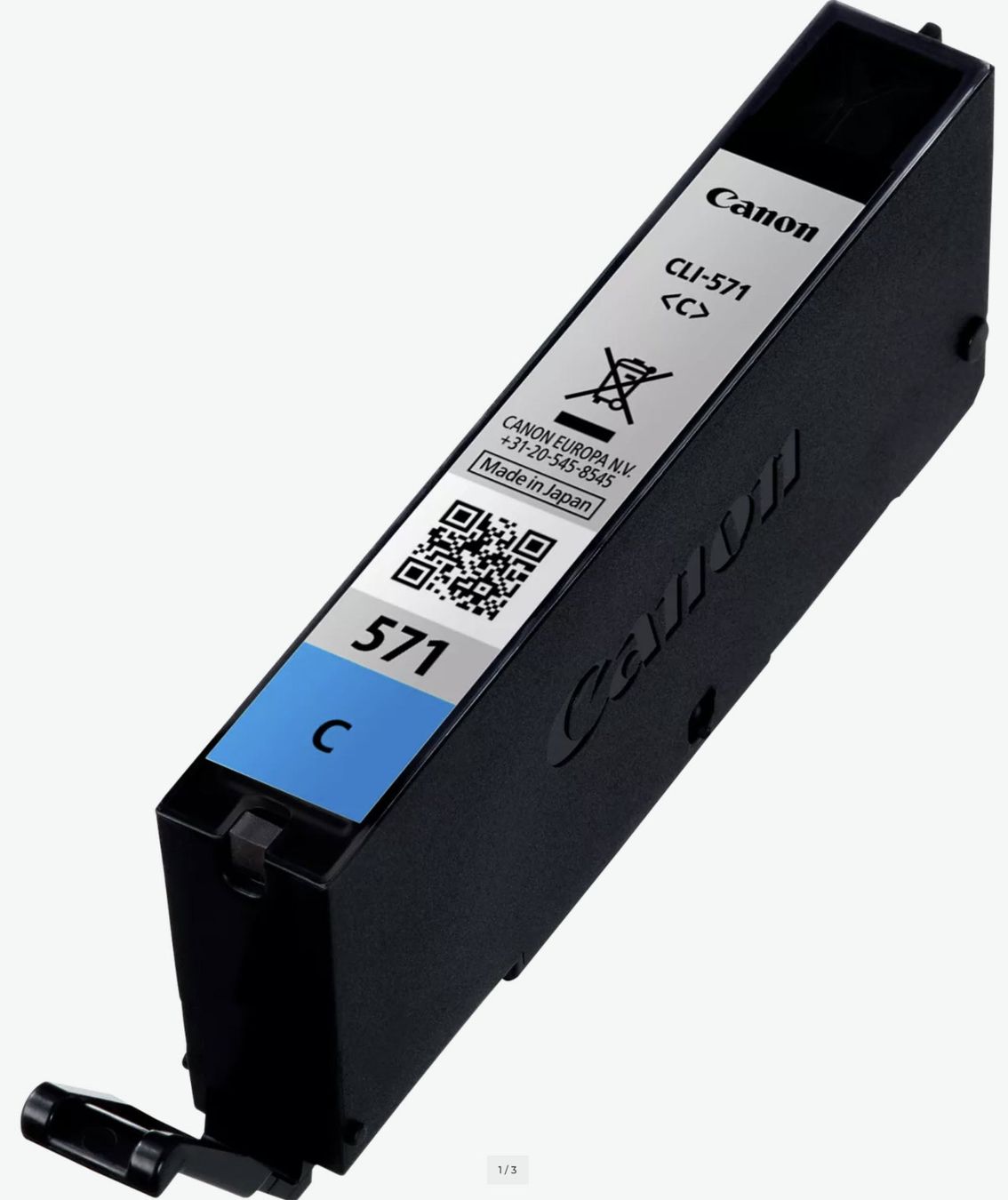 Canon Cartucce per stampanti & toner: Canon CLI-571C Tinte Cyan, Fabrikneu – Nuovo e nell'imballaggio originale da Unterengstringen venduto da Tnovus