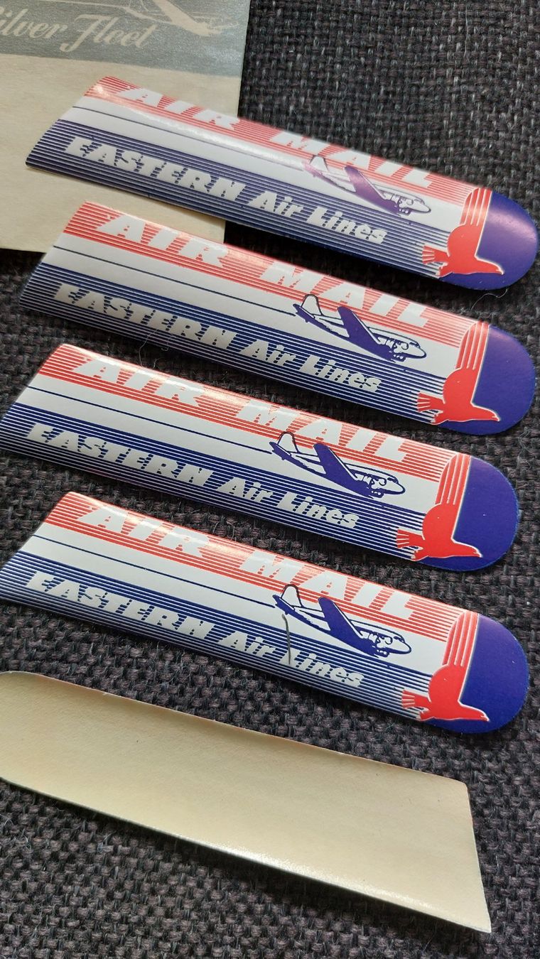 Cartoline postali: Eastern Air Lines Great Silver Fleet / Postkarten u. Sticker – Nuovo (secondo la descrizione) da Brütten venduto da Tempest4 5