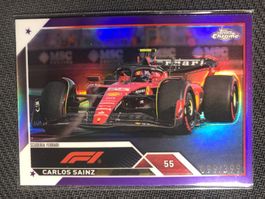 Topps Chrome F1 Carlos Sainz /399